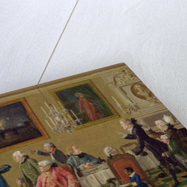 British gentlemen at Sir Horace Mann's home in Florence, c.1763-65 by Thomas Patch