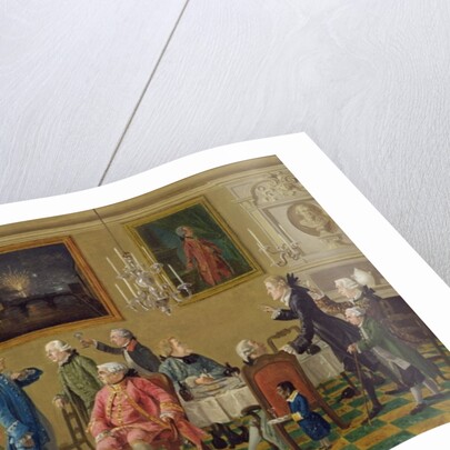 British gentlemen at Sir Horace Mann's home in Florence, c.1763-65 by Thomas Patch