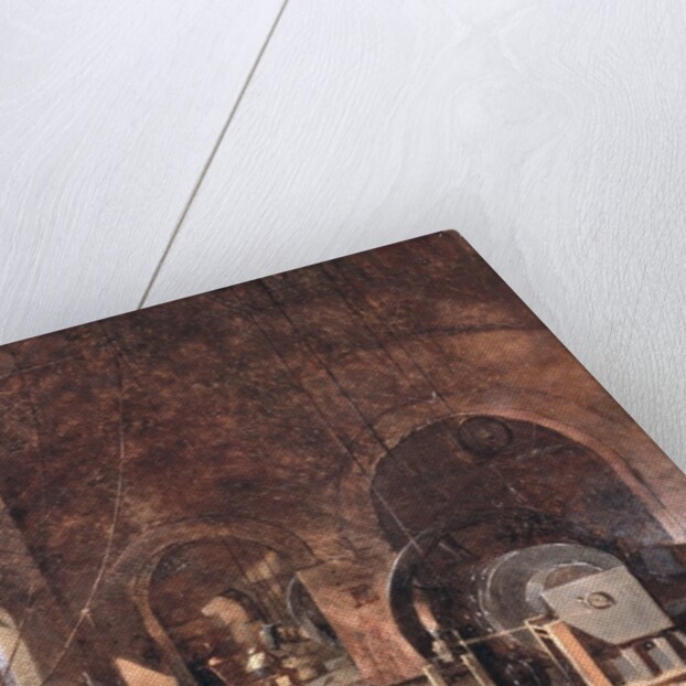 Interior of an Ironworks, c.1850-60 by Godfrey Sykes