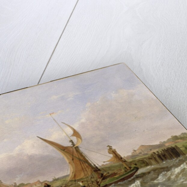 Tilbury Fort - Wind Against the Tide, 1853 by William Clarkson Stanfield