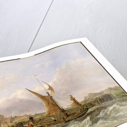 Tilbury Fort - Wind Against the Tide, 1853 by William Clarkson Stanfield