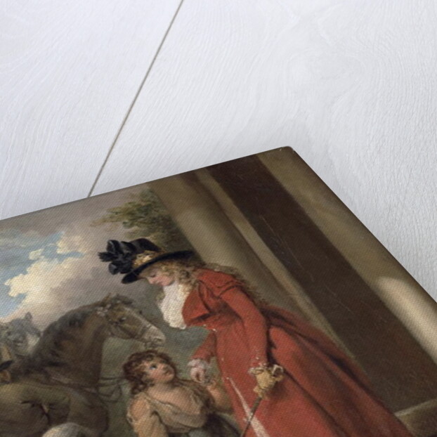 The Squire's Door, c.1790 by George Morland