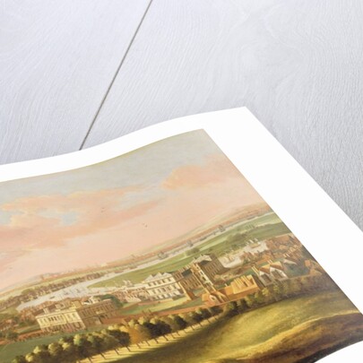 London from Greenwich Hill, c.1680 by English School