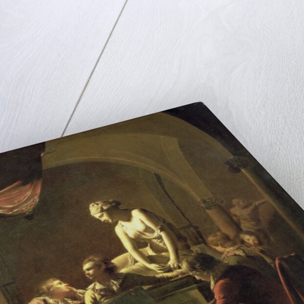 An Academy by Lamplight, c.1768-69 by Joseph Wright of Derby