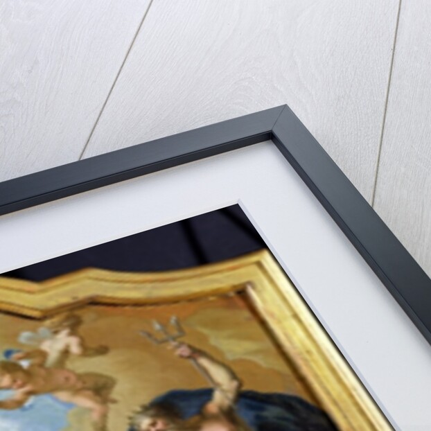 Allegory of the Power of Great Britain by Sea, design for a decorative panel for George I's ceremonial coach, c.1720 by James (attr. to) Thornhill