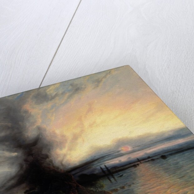 The Rock of Salvation, 1837 by Samuel Colman