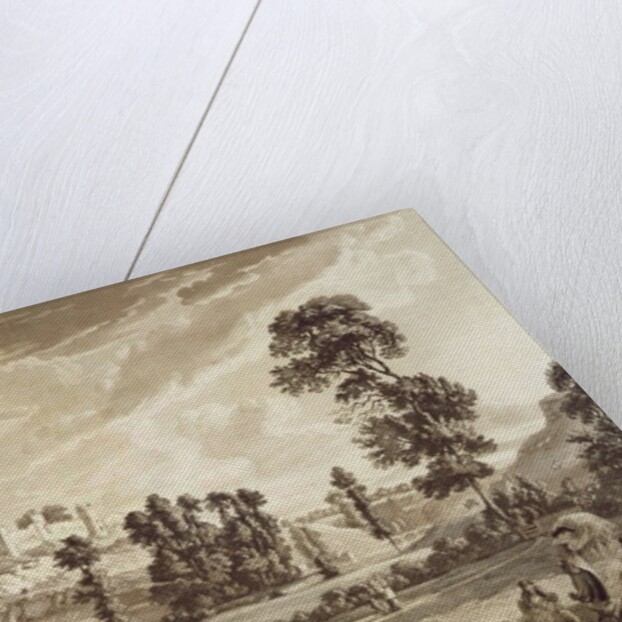 Part of the Town and Castle of Ludlow in Shropshire, engraved by the artist, published by P. Sandby, 1779 by Paul Sandby