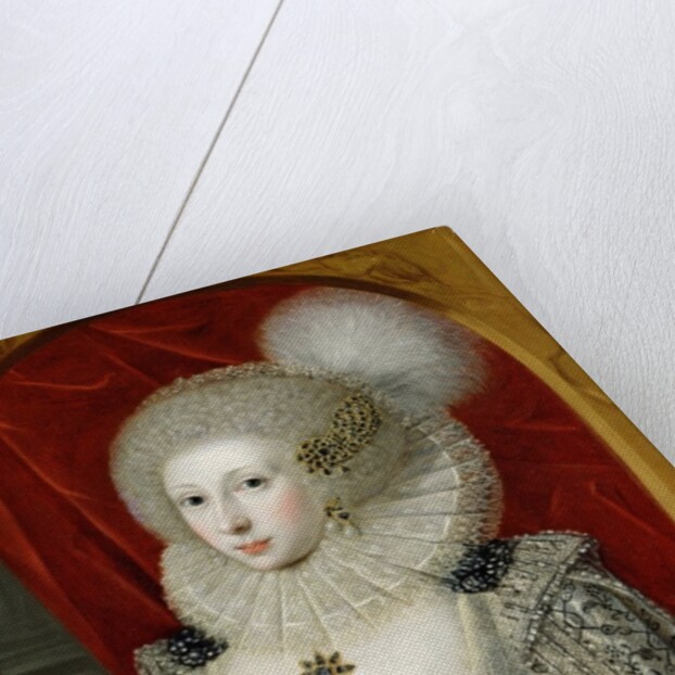 Portrait of a woman, possibly Frances Cotton, Lady Montagu, of Boughton Castle, Northamptonshire by Robert the Elder (attr. to) Peake