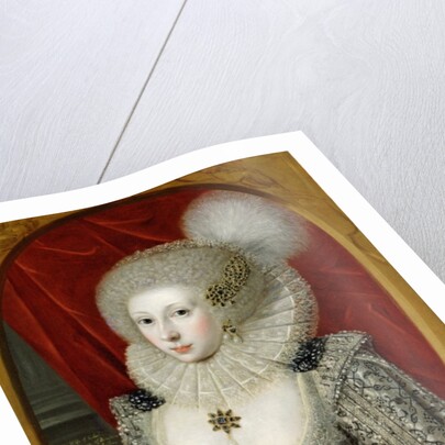 Portrait of a woman, possibly Frances Cotton, Lady Montagu, of Boughton Castle, Northamptonshire by Robert the Elder (attr. to) Peake