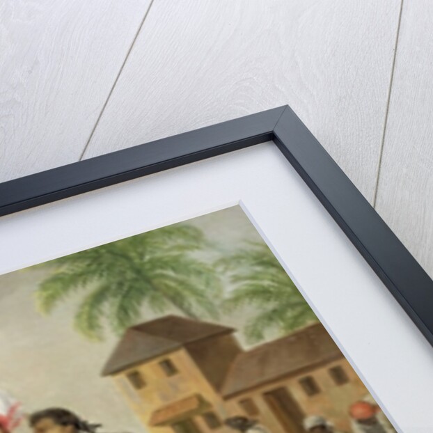 Linen Market, Roseau, Dominica, c.1780 by Agostino Brunias