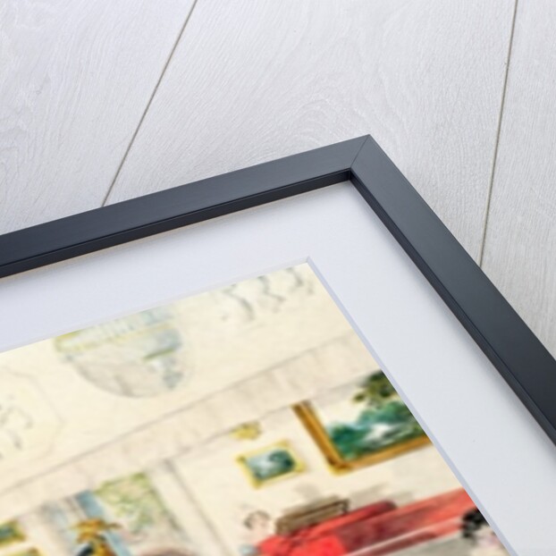 The Summer Room in the Artist's House at Patna, India, 11 September 1824 by Charles D'Oyly