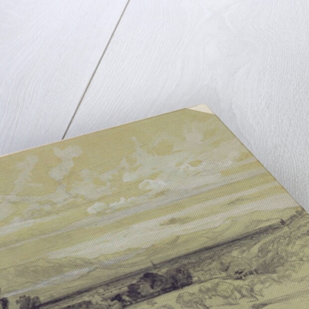 Genezzano, 17 May 1838 by Edward Lear