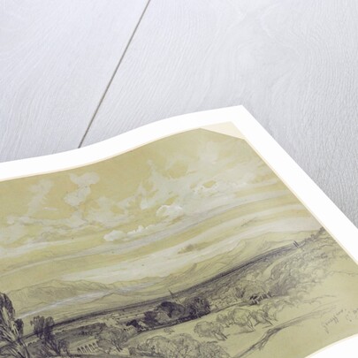 Genezzano, 17 May 1838 by Edward Lear