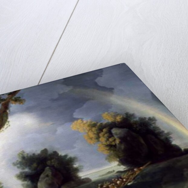 Storm on the Ganges, with Mrs Hastings near the Colgon Rocks, c.1790 by William Hodges