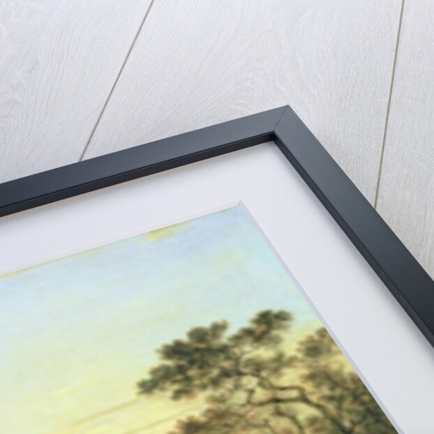 Kew Gardens: The Pagoda and Bridge, 1762 by Richard Wilson