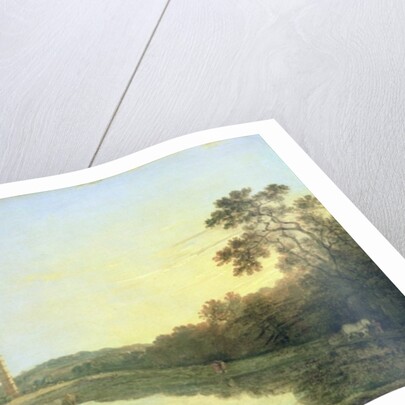 Kew Gardens: The Pagoda and Bridge, 1762 by Richard Wilson