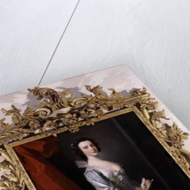 Portrait of a woman, probably Elizabeth Aislabie, of Studley Royal, Yorkshire, 1749 by Thomas Hudson