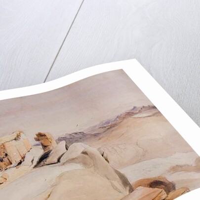 The Summit of Mount Sinai or Jebel Musa, 1840 by Edward Thomas Daniell