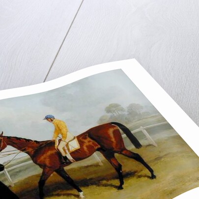Sir Tatton Sykes Leading in the Horse 'Sir Tatton Sykes', with William Scott Up, 1846 by Harry Hall