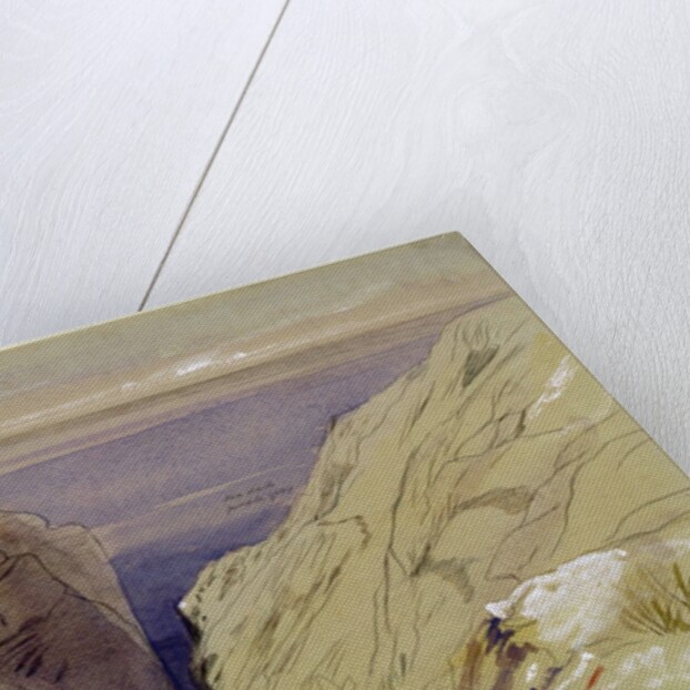 Wied Zurrik, Malta, 10 am, 11th March by Edward Lear