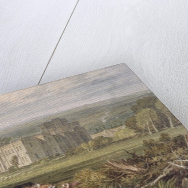 View of Hampton Court, Herefordshire by Joseph Mallord William Turner