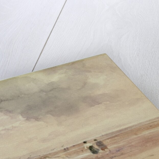 On Lancaster Sands, Low Tide, c.1840-47 by David Cox