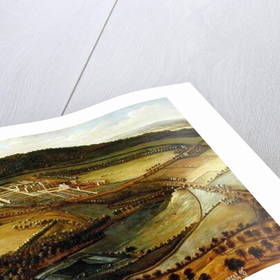 The North Prospect of Hampton Court, c.1699 by Leonard Knyff