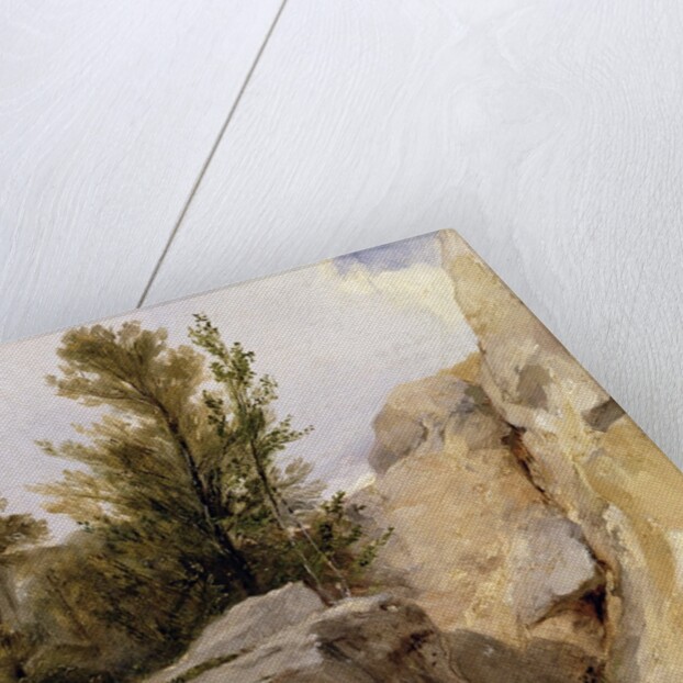 In the Forest of Fontainebleau, c.1825 by Richard Parkes Bonington