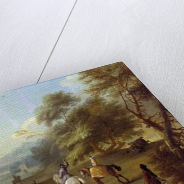 A Hawking Party, c.1690 by Jan Wyck