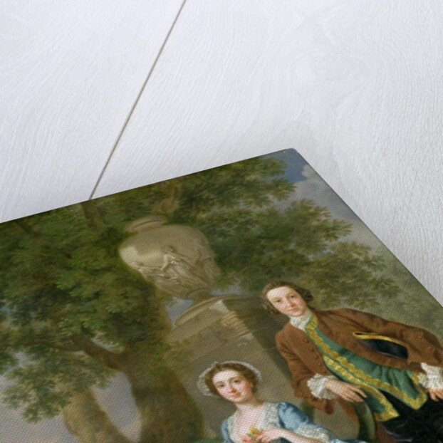 Portrait of George and Margaret Rogers, c.1748-50 by Francis Hayman