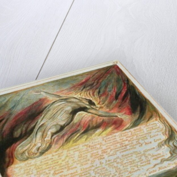 Then the Divine Hand... by William Blake