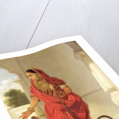 An Indian Dancing Girl with a Hookah, 1772 by Tilly Kettle