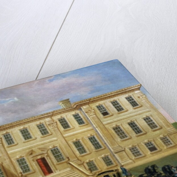 Calke Hall, Derbyshire, the Seat of Sir Henry Harpur, Baronet, c.1734 by English School