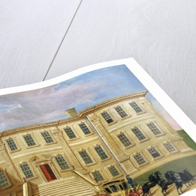 Calke Hall, Derbyshire, the Seat of Sir Henry Harpur, Baronet, c.1734 by English School