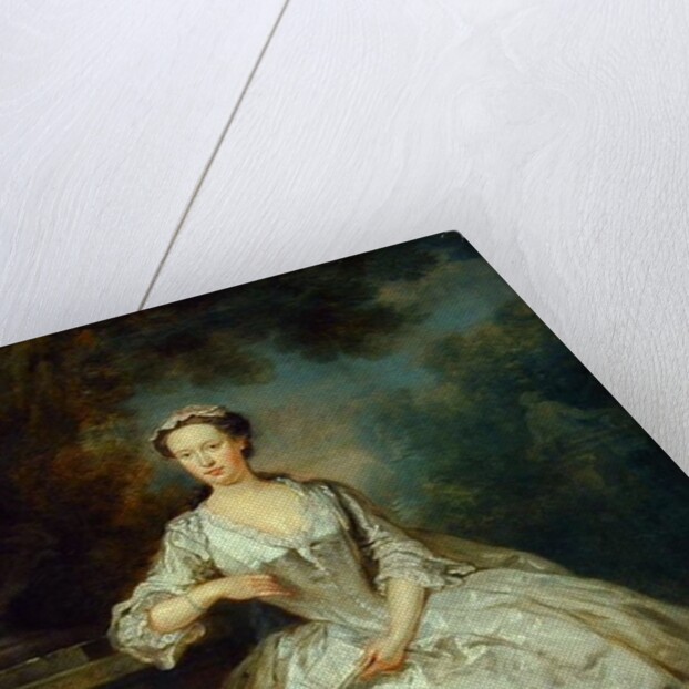 A Lady with a Book, c.1730-40 by Bartholomew Dandridge