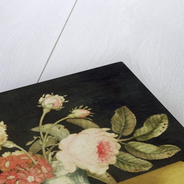 Flowers in a Delft Jar by Alexander Marshal