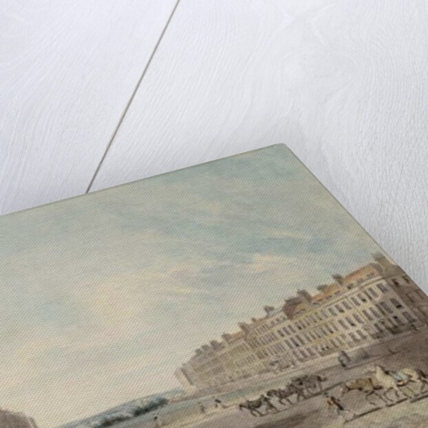 Queen Square, London, 1786 by Edward Dayes