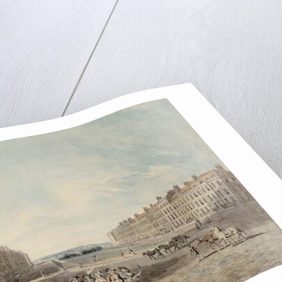 Queen Square, London, 1786 by Edward Dayes