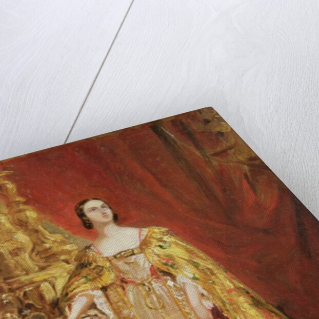 Queen Victoria Taking the Coronation Oath, 28th June 1838 by George Hayter