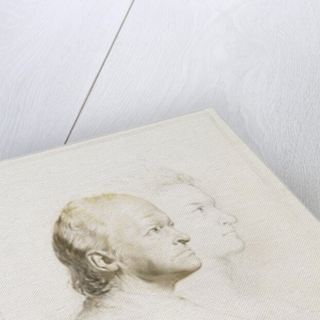 William Blake in Youth and Age by George Richmond