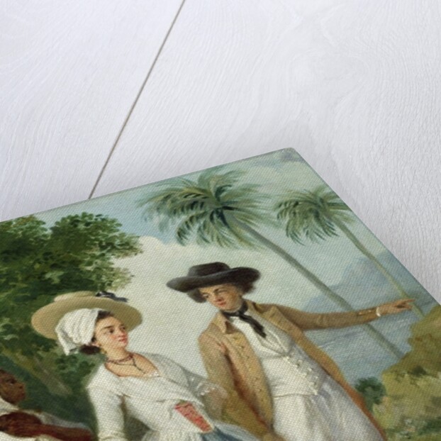 A Planter and his Wife, Attended by a Servant, c.1780 by Agostino Brunias