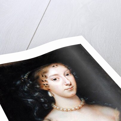 Portrait of a Nobleman's Wife by Edmund Ashfield