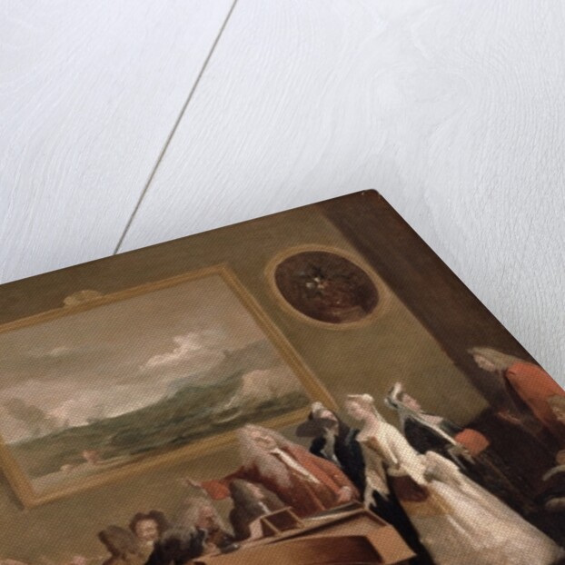 Rehearsal of an Opera, c.1709 by Marco Ricci