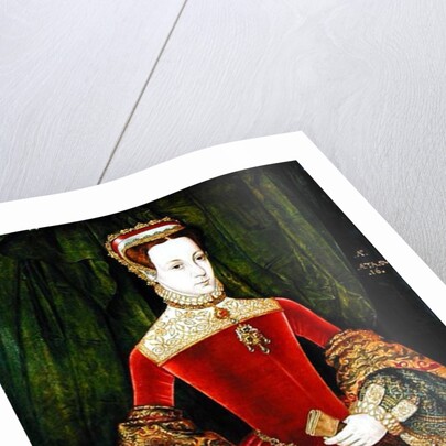 Portrait of a Woman, aged 16, previously identified as Mary Fitzalan, Duchess of Norfolk, 1565 by Hans Eworth or Ewoutsz