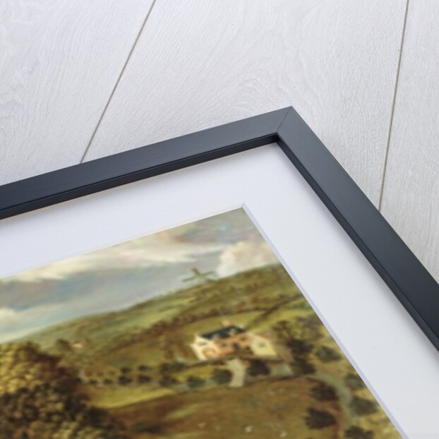 The House and Garden of Llanerch Hall, Denbighshire, c.1662-72 by English School