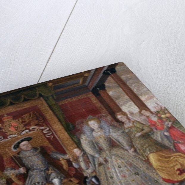 An Allegory of the Tudor Succession: The Family of Henry VIII, c.1589-95 by English School