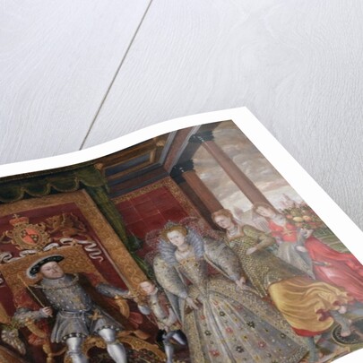 An Allegory of the Tudor Succession: The Family of Henry VIII, c.1589-95 by English School