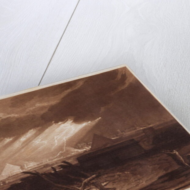 The Fifth Plaque of Egypt, engraved by Charles Turner 1808 by Joseph Mallord William (after) Turner