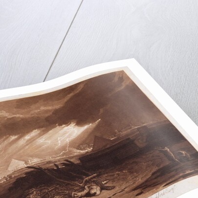 The Fifth Plaque of Egypt, engraved by Charles Turner 1808 by Joseph Mallord William (after) Turner