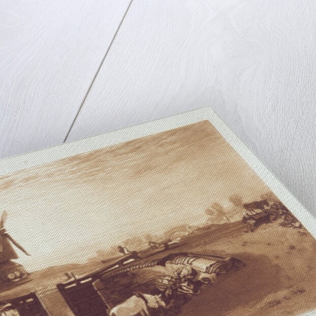Windmill and Lock by Joseph Mallord William Turner